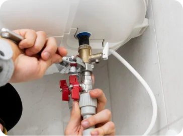 Hot water & geyser connections